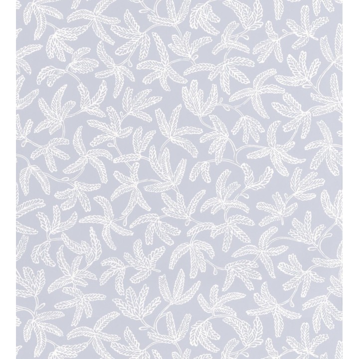 Papel pintado hojas estilo nórdico lila - Nordic Country 126794