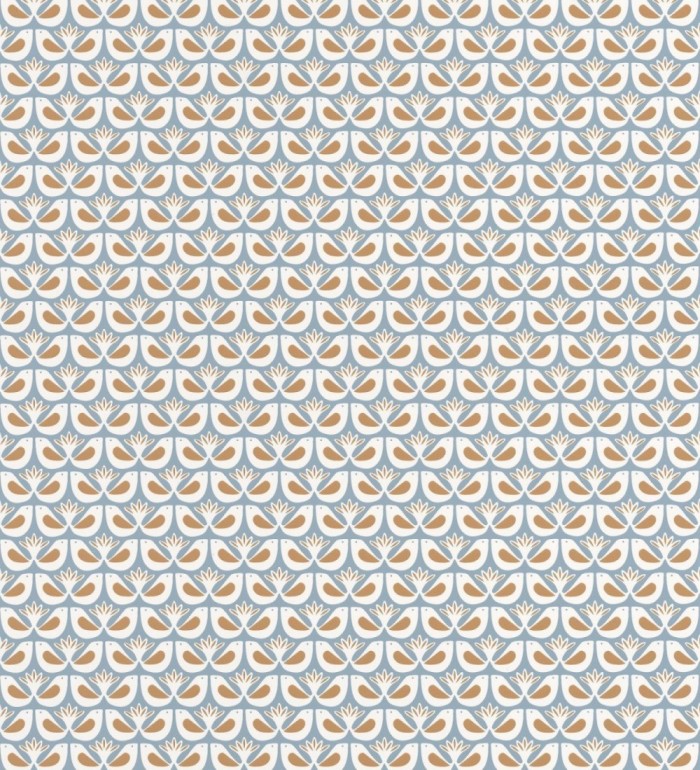 Papel pintado geométrico retro - Vera Metric 126797