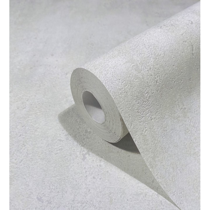 Papel pintado de hormigón estucado en relieve color gris - Hannover 685269