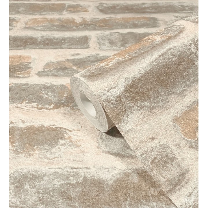 Papel pintado muro ladrillo antiguo estilo rústico loft - Montreal Brick 685278