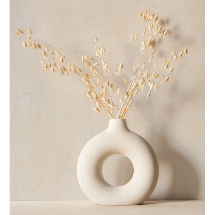 Papel pintado microcemento tono melocotón estilo industrial - Mercer Clay 685282