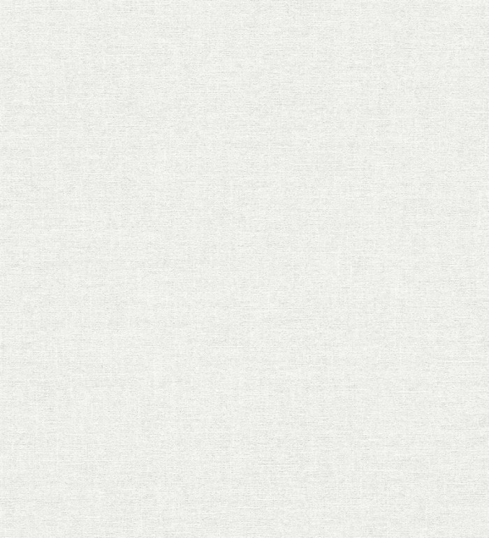 Papel pintado liso blanco nieve efecto textil hilos de lino y algodón - Raffton Shadow 685285