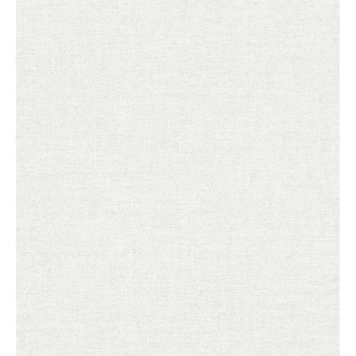 Papel pintado liso blanco nieve efecto textil hilos de lino y algodón - Raffton Shadow 685285
