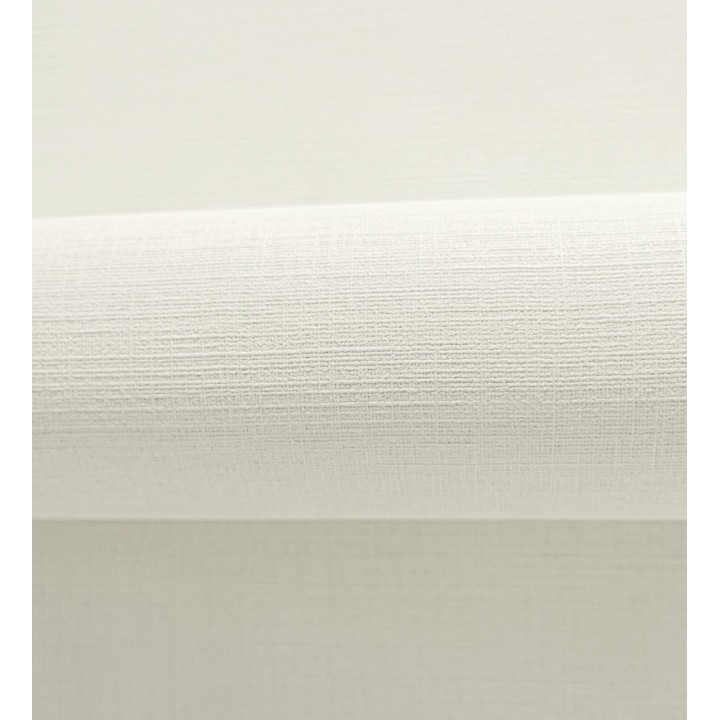 Papel pintado liso con textura lienzo pintado color marfil neutro - Brighton Porcelain 685286
