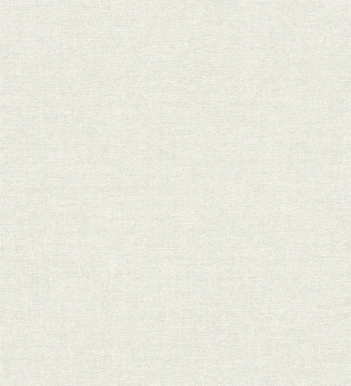 Papel pintado liso blanco roto efecto textil hilos de lino y algodón - Raffton Linen 685287