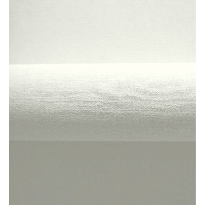 Papel pintado liso blanco roto efecto textil hilos de lino y algodón - Raffton Linen 685287