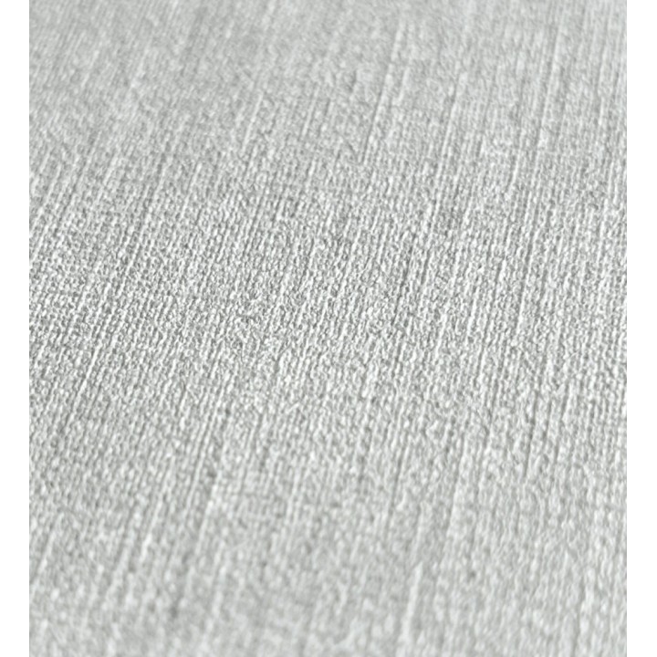 Papel pintado liso de microfibras textiles tintadas gris bruma - Melbourne Graphite 685291