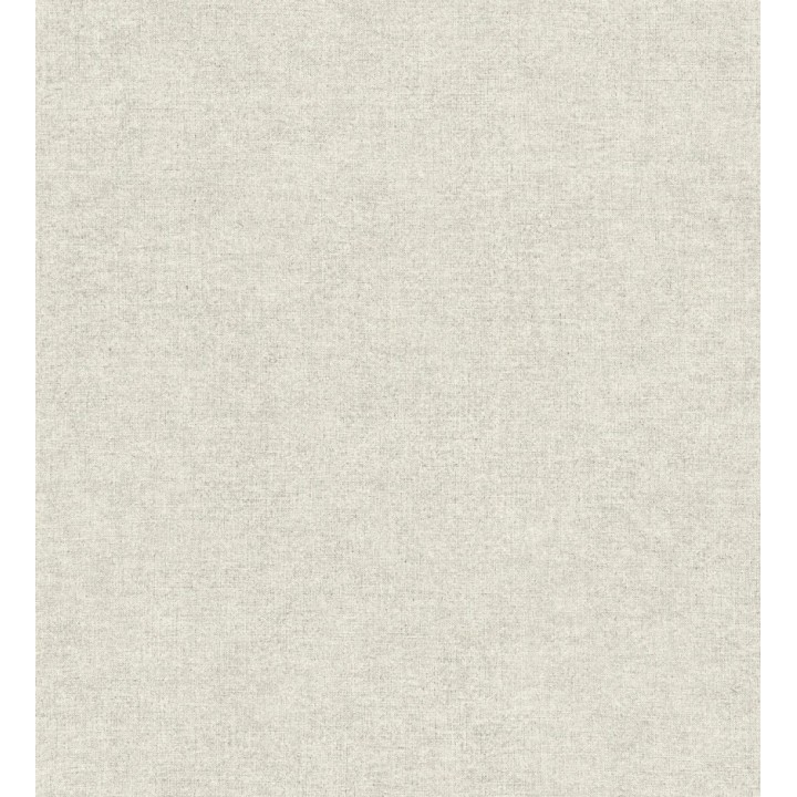 Papel pintado liso blanco pergamino efecto textil hilos de lino y algodón - Raffton Shadow 685292