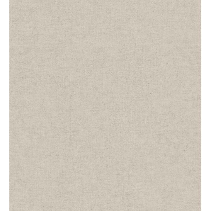Papel pintado liso greige suave efecto textil hilos de lino y algodón - Raffton Shadow 685294