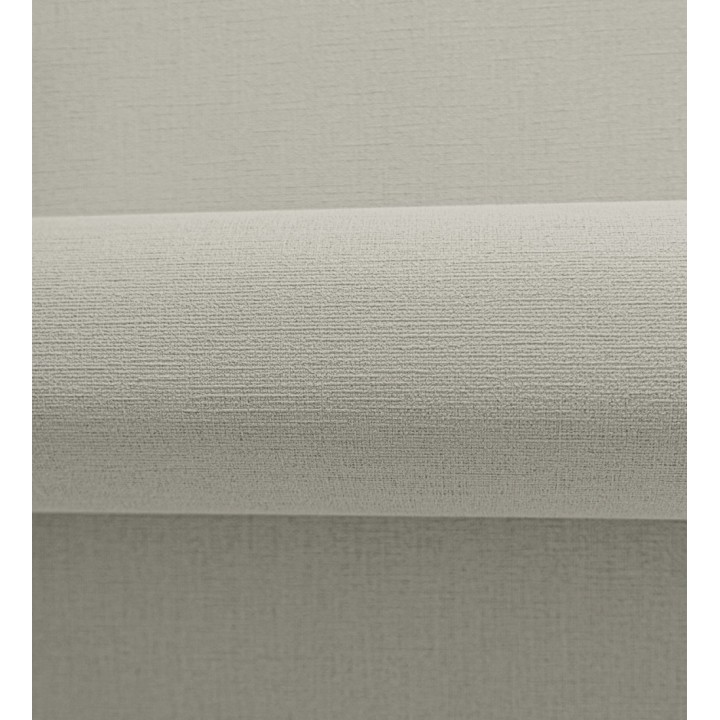 Papel pintado liso con textura lienzo pintado color greige - Brighton Porcelain 685295