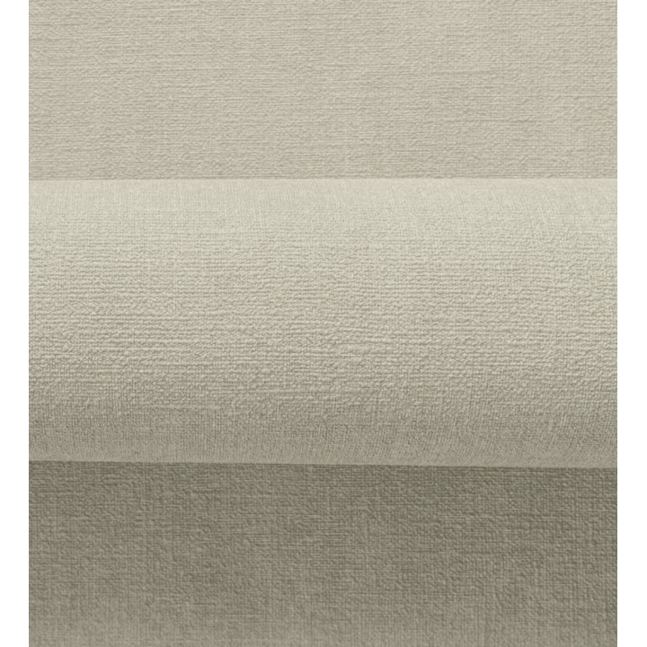 Papel pintado liso tono gris cemento efecto textil hilos de lino y algodón - Raffton Shadow 685296