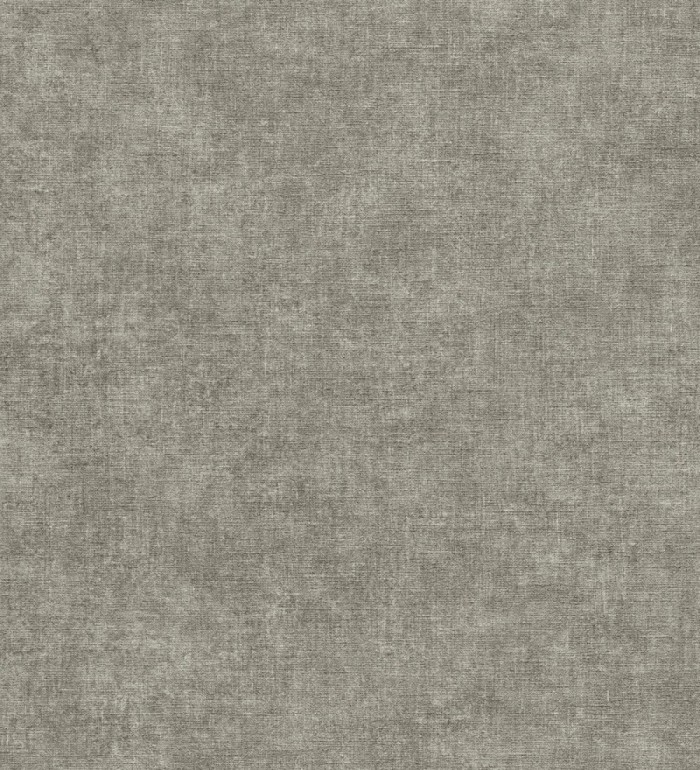 Papel pintado liso gris marengo efecto textil hilos de lino y algodón - Raffton Shadow 685297