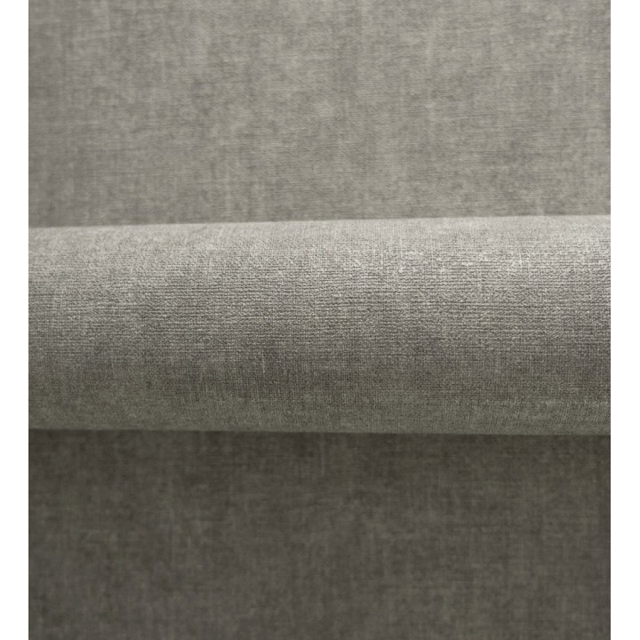 Papel pintado liso gris marengo efecto textil hilos de lino y algodón - Raffton Shadow 685297