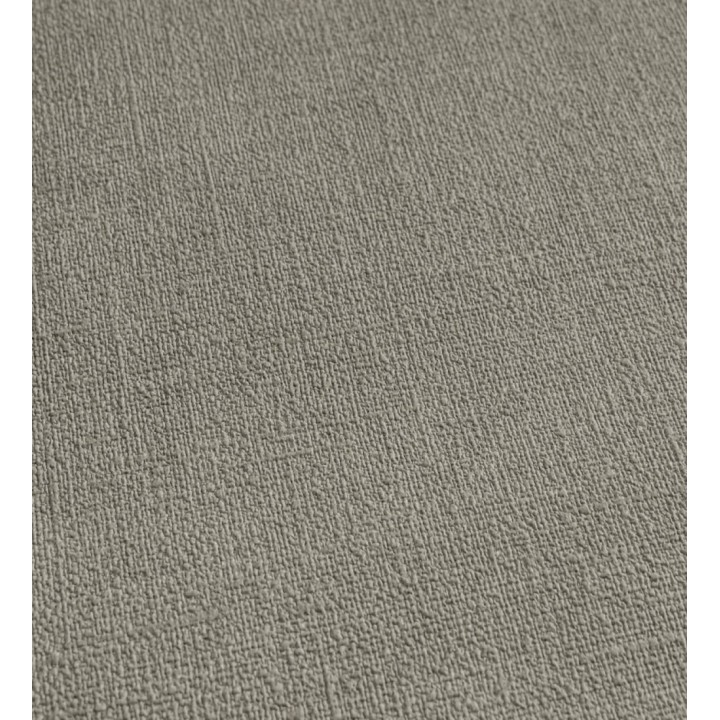 Papel pintado liso gris marengo efecto textil hilos de lino y algodón - Raffton Shadow 685297