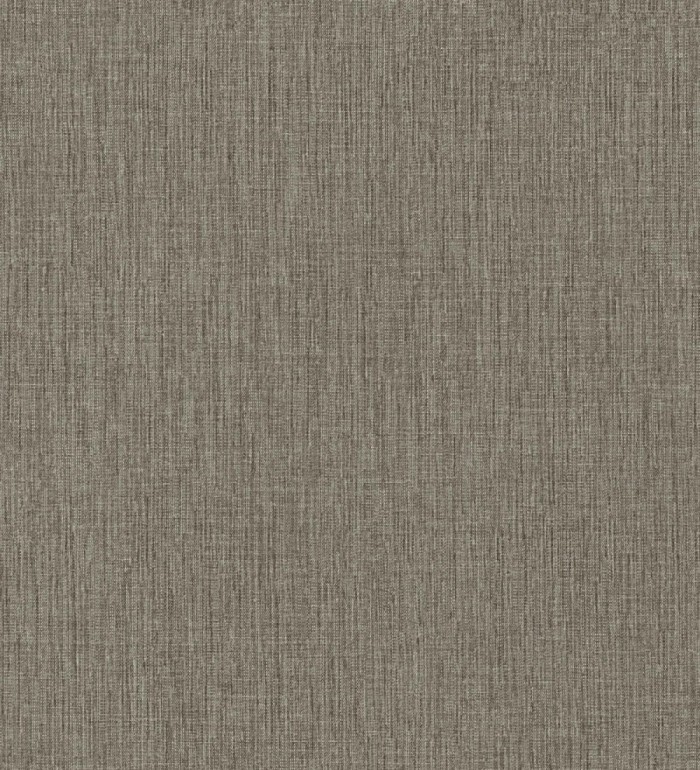 Papel pintado liso de microfibras textiles tintadas color topo - Melbourne Graphite 685298