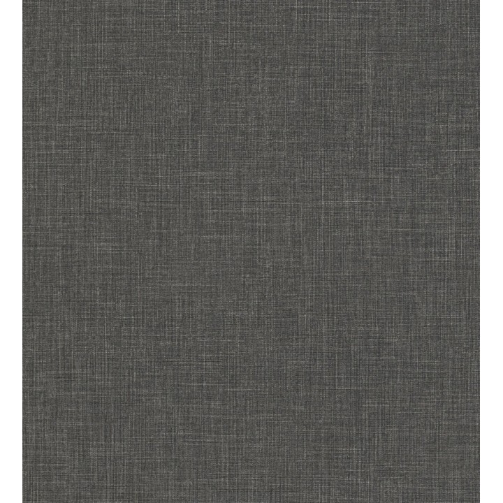 Papel pintado liso de microfibras textiles tintadas gris antracita - Melbourne Graphite 685300