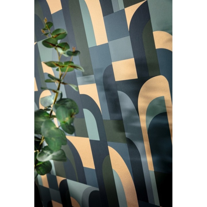 Papel pintado artístico art decó - Tokyo Gallery 126821