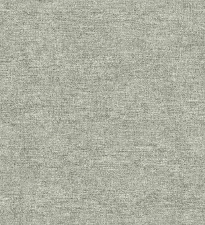 Papel pintado liso verde salvia efecto textil hilos de lino y algodón - Raffton Indigo 685302