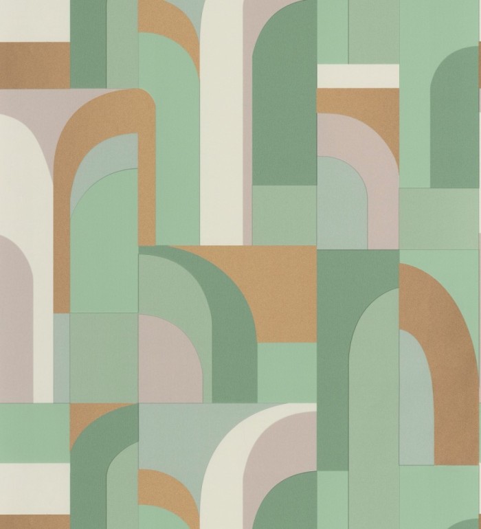 Papel pintado artístico art decó - Tokyo Gallery 126822