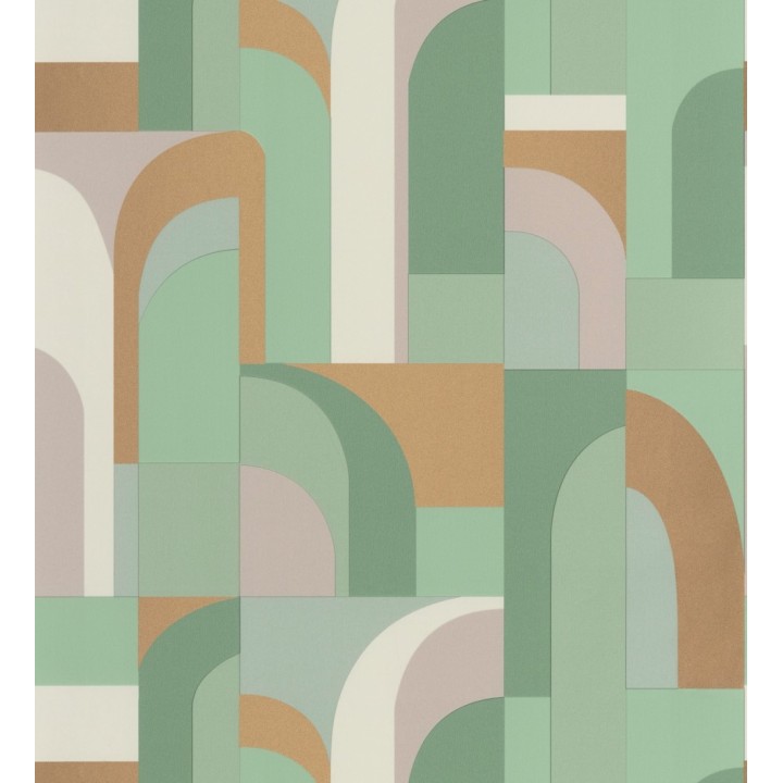 Papel pintado artístico art decó - Tokyo Gallery 126822