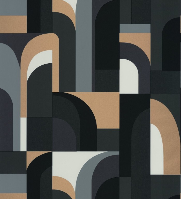 Papel pintado artístico art decó - Tokyo Gallery 126823