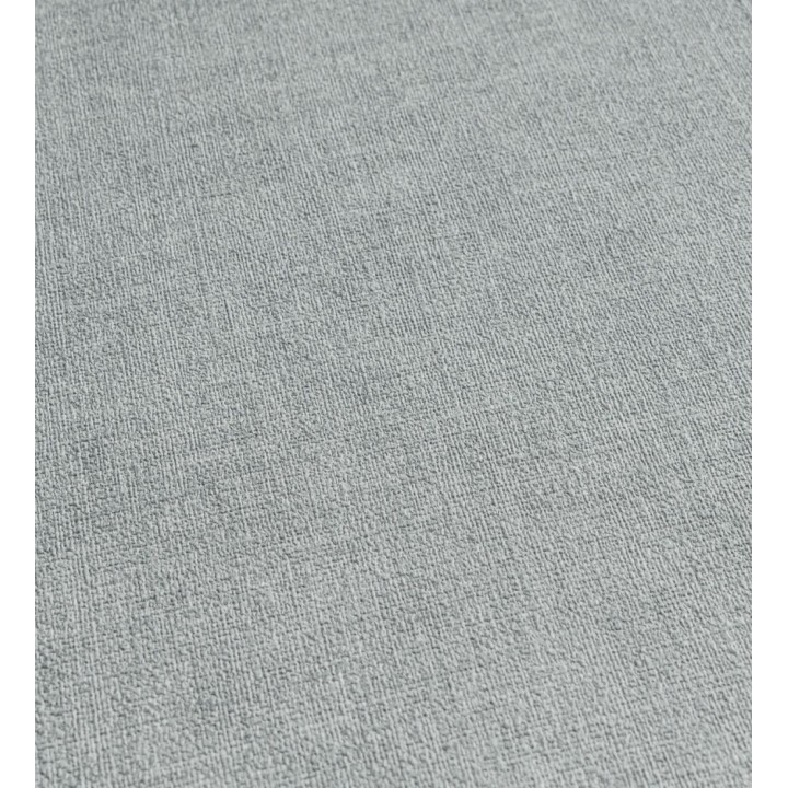 Papel pintado liso azul bruma efecto textil hilos de lino y algodón - Raffton Indigo 685303