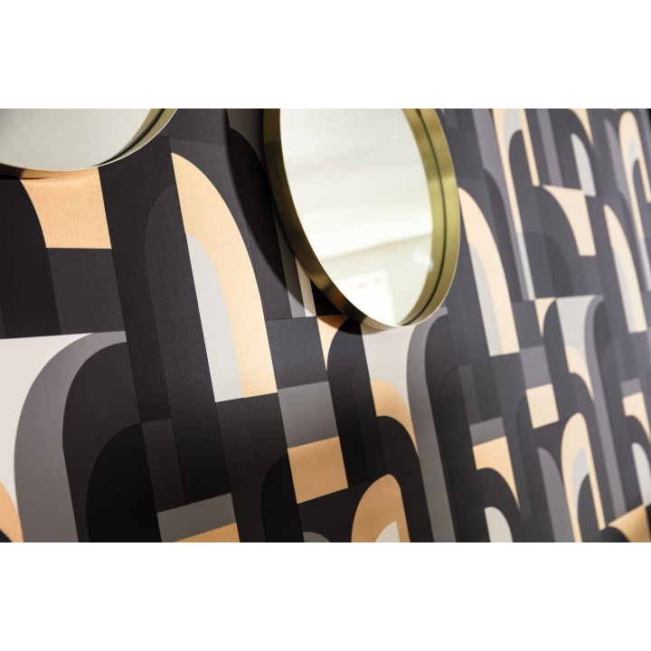 Papel pintado artístico art decó - Tokyo Gallery 126823