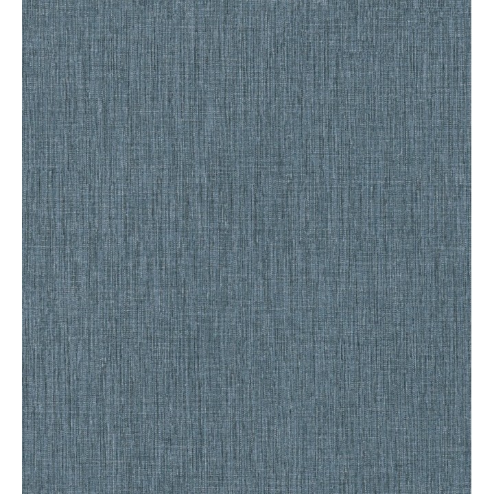 Papel pintado liso de microfibras textiles tintadas azul denim - Melbourne Colour 685306
