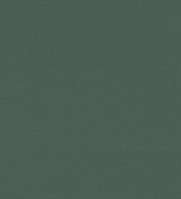 Papel pintado liso con textura lienzo pintado color verde bosque - Brighton Sage 685311