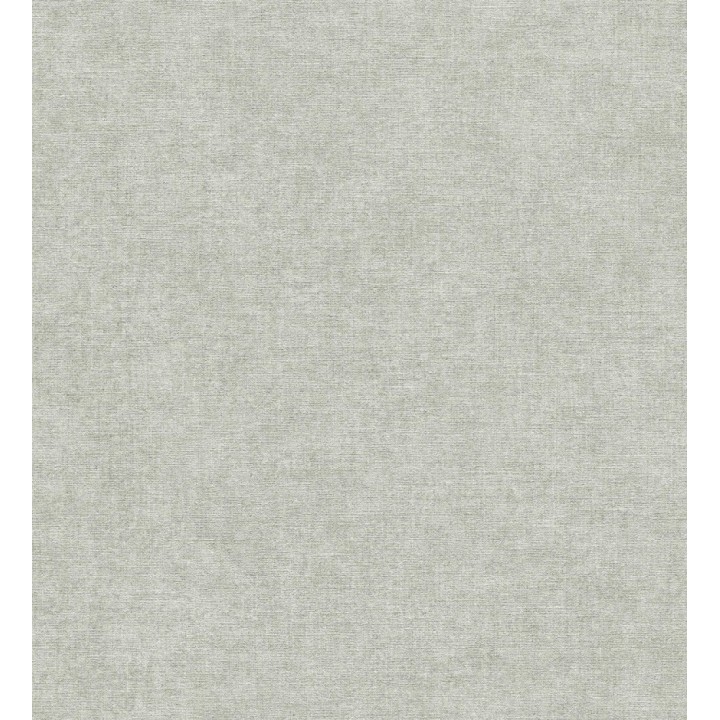 Papel pintado liso verde glaciar efecto textil hilos de lino y algodón - Raffton Indigo 685314