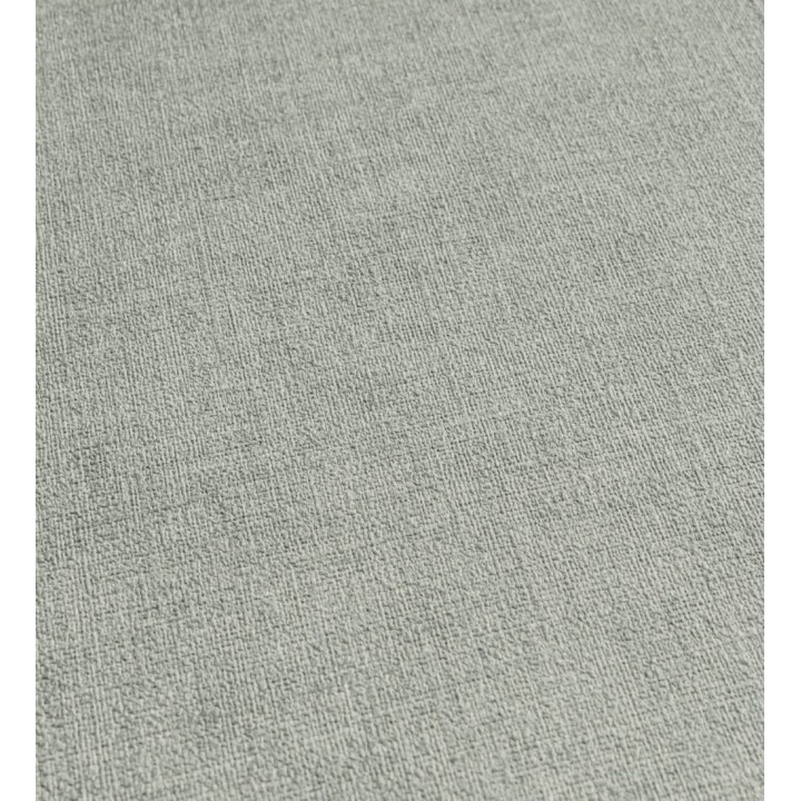 Papel pintado liso verde glaciar efecto textil hilos de lino y algodón - Raffton Indigo 685314