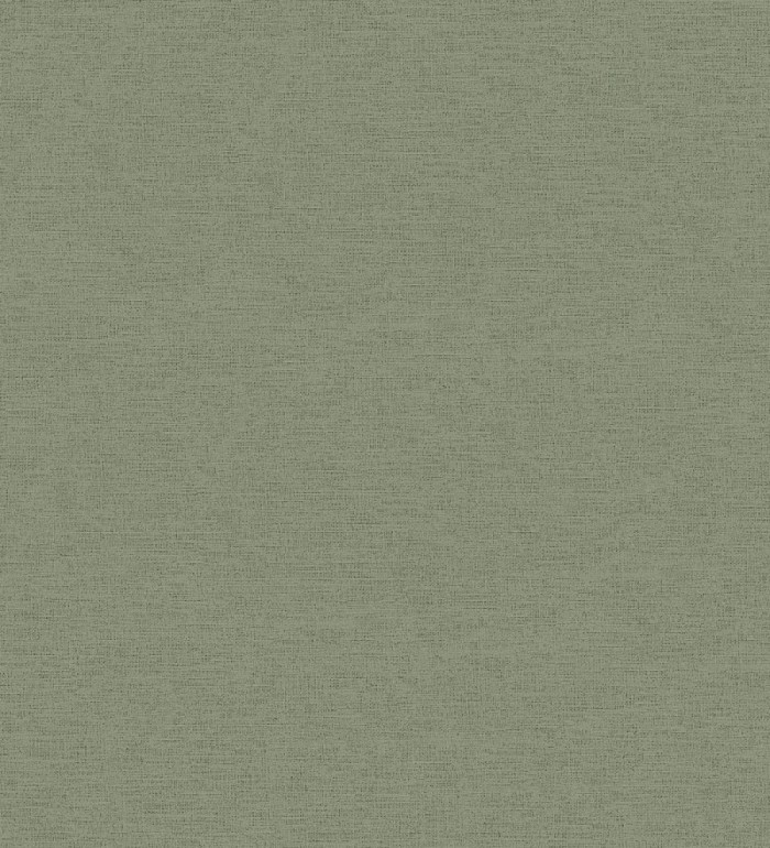 Papel pintado liso con textura lienzo pintado verde liquen grisáceo - Brighton Sage 685318