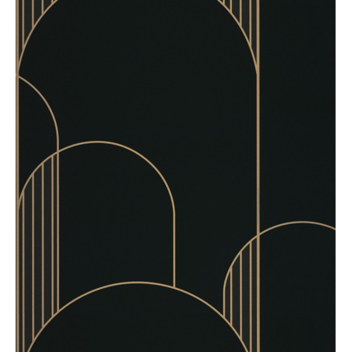 Papel pintado geométrico estilo art decó - Leiko Modern 126838