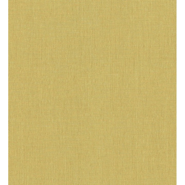 Papel pintado liso de microfibras textiles tintadas color mostaza - Melbourne Colour 685328