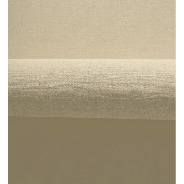Papel pintado liso tonos almendra efecto textil hilos de lino y algodón - Raffton Linen 685332
