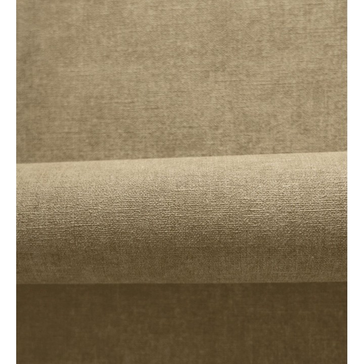 Papel pintado liso color corcho efecto textil hilos de lino y algodón - Raffton Linen 685334