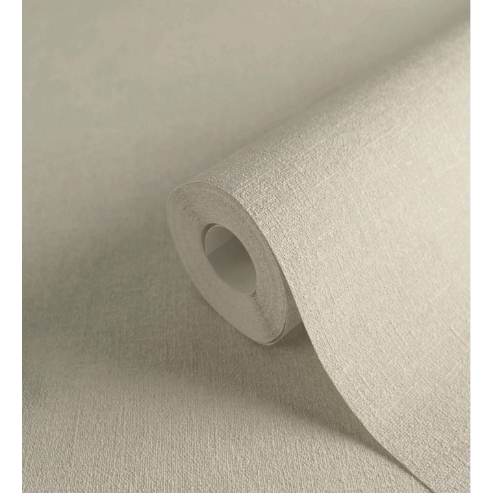 Papel pintado liso tonos arena efecto textil hilos de lino y algodón - Raffton Linen 685339