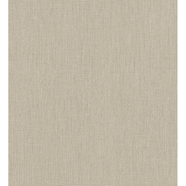 Papel pintado liso de microfibras textiles naturales tono lino - Melbourne Linen 685340