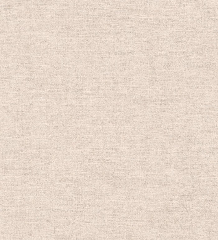 Papel pintado liso rosa nude efecto textil hilos de lino y algodón - Raffton Clay 685342