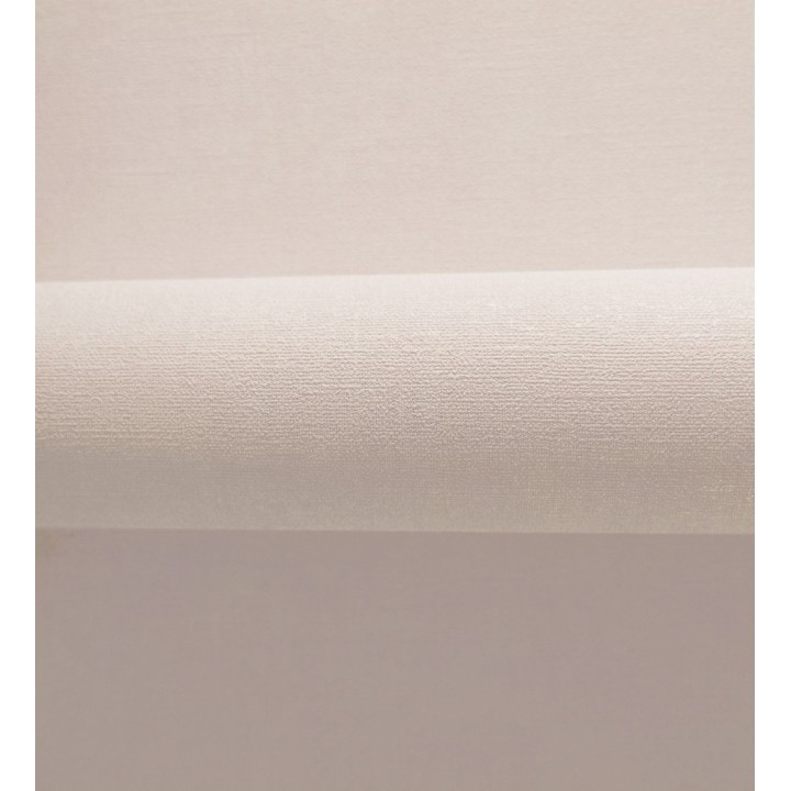 Papel pintado liso rosa nude efecto textil hilos de lino y algodón - Raffton Clay 685342