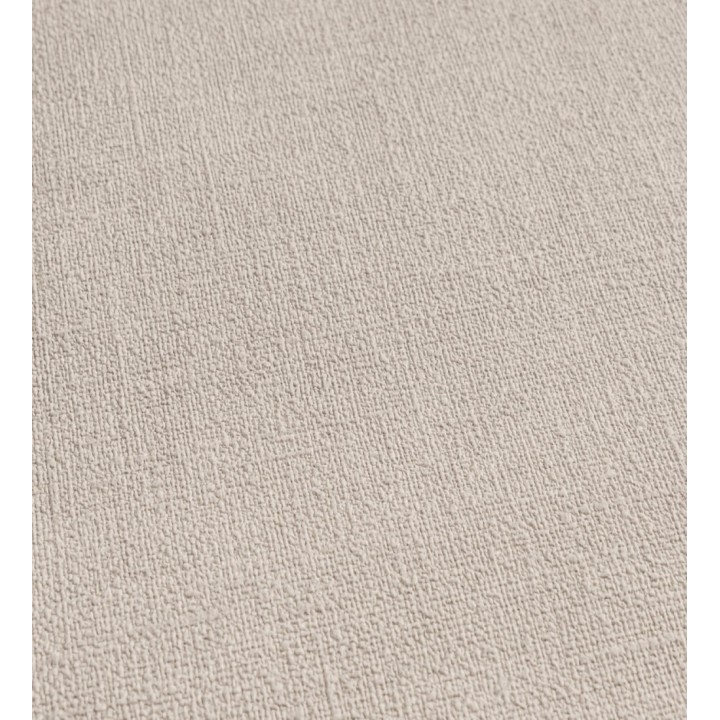 Papel pintado liso rosa nude efecto textil hilos de lino y algodón - Raffton Clay 685342