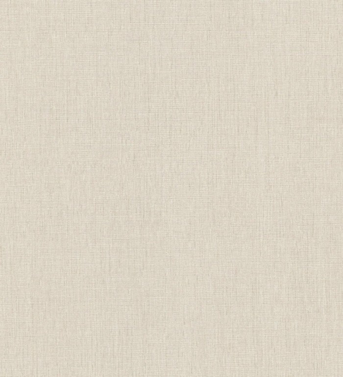 Papel pintado liso de microfibras textiles naturales blanco pergamino - Melbourne Linen 685343