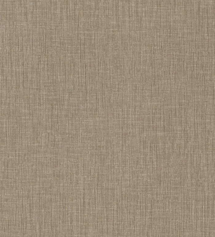 Papel pintado liso de microfibras textiles naturales tonos moca - Melbourne Linen 685345