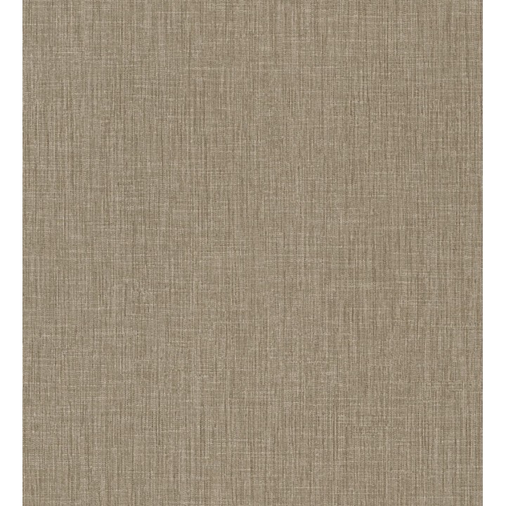 Papel pintado liso de microfibras textiles naturales tonos moca - Melbourne Linen 685345
