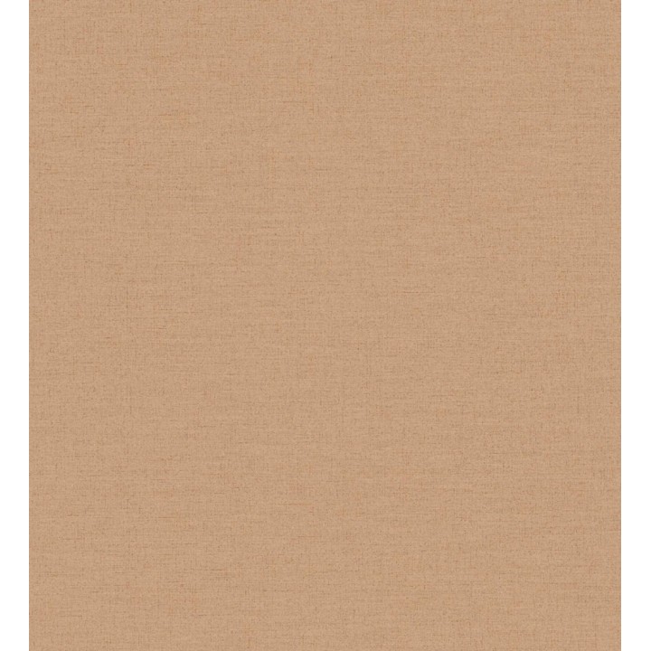 Papel pintado liso con textura lienzo pintado color terracota suave - Brighton Dusk 685347