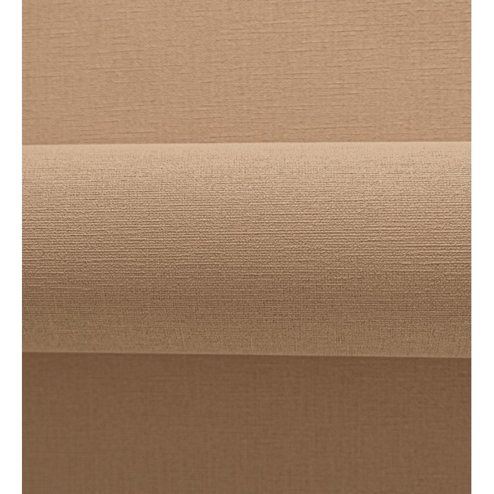 Papel pintado liso con textura lienzo pintado color terracota suave - Brighton Dusk 685347