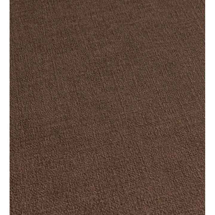 Papel pintado liso color cacao efecto textil hilos de lino y algodón - Raffton Clay 685349