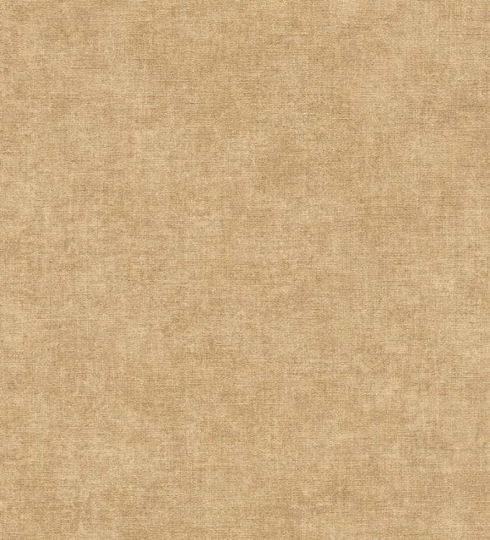 Papel pintado liso ocre dorado efecto textil hilos de lino y algodón - Raffton Clay 685351