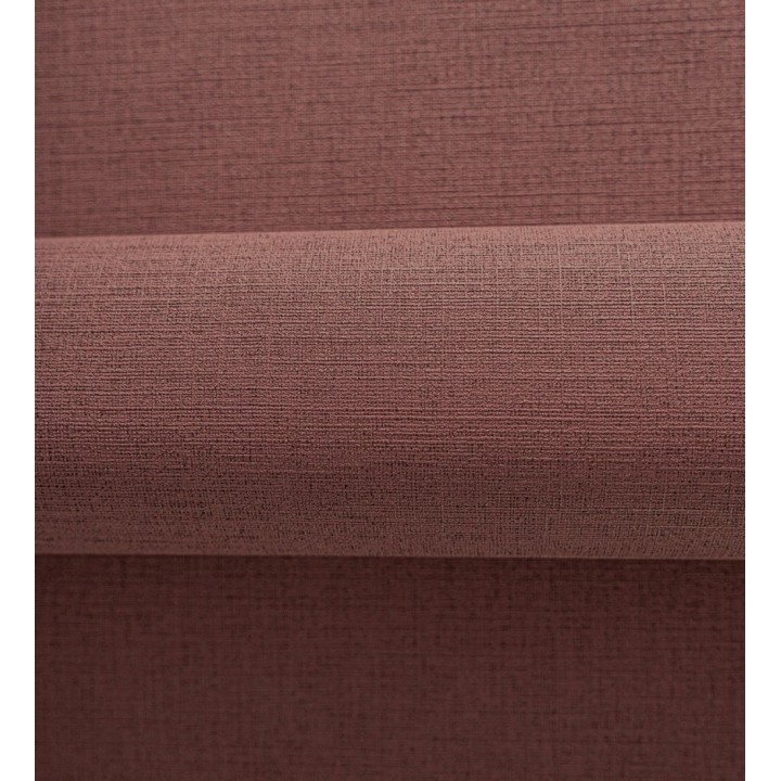 Papel pintado liso con textura lienzo pintado color marsala - Brighton Amber 685357