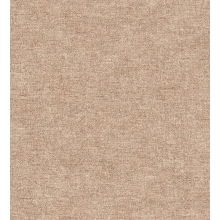 Papel pintado liso tono arcilla efecto textil hilos de lino y algodón - Raffton Clay 685358